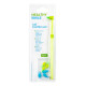 Healthy Smile Tuft single-bristled toothbrush with additional attachments 7 pcs, Light green